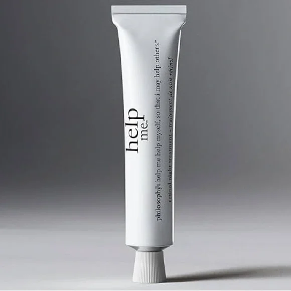 PHILOSOPHY HELP ME RETINOL NIGHT TREATMENT Full Size 1.05 Oz. NEW IN BOX!! - Picture 6 of 9